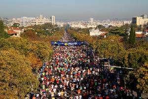 le Départ de 15000 Coureurs !