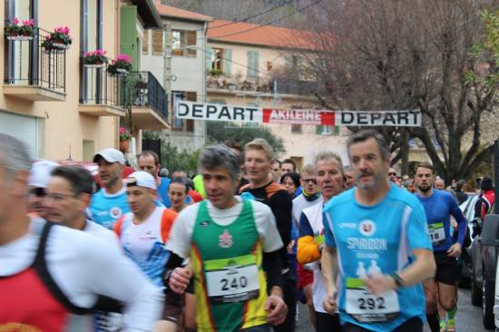 Gérard dans la Course au depart !