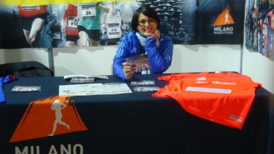 Stand Maratona  di Milano