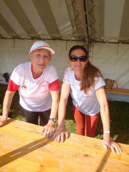 Claudine & Solène aux Inscriptions  