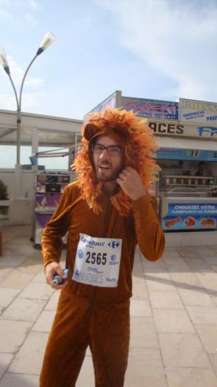 Un lion dans la Course !