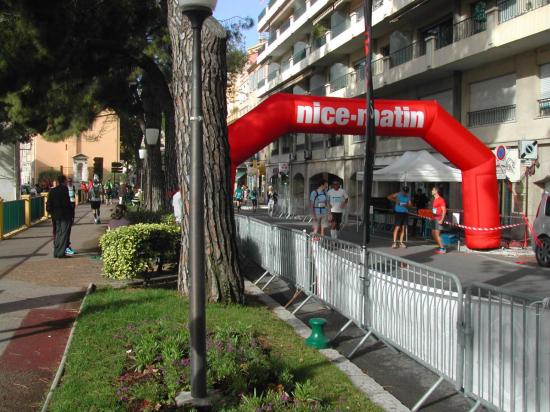 Echauffement avant le depart !
