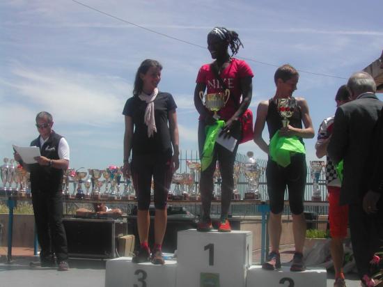 1er Podium pour Caroline (3) !