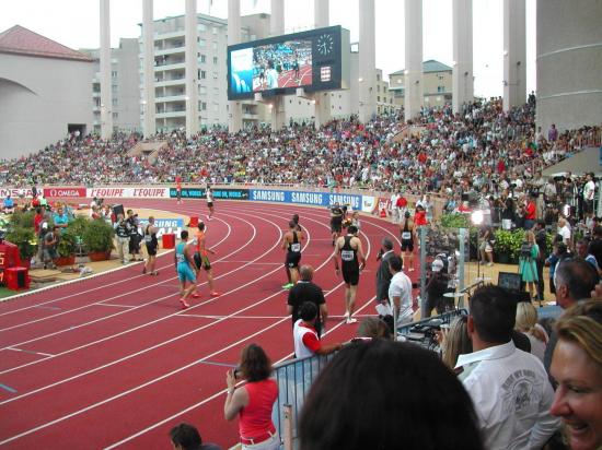 Arrivée du 400 m !