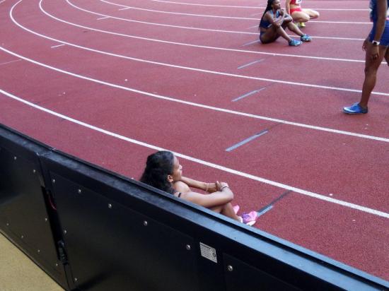 4x100 relais :concentration de la Française