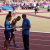 Mise en place du dernier relais 4x100