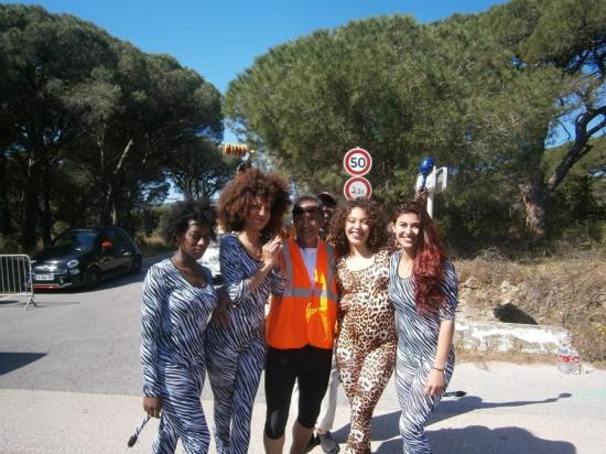 De belles Gazelles sur le parcours !