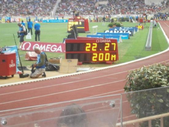 Victoire de l'Ivoirienne Marie Josée Ta Lou sur le 200m