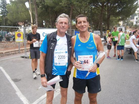 David LISNARD (Maire de Cannes) au cotés de Daniel