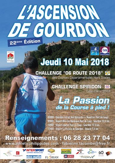 Athletic philippides affiche a3 gourdon